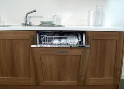 Design-bucătării mici - avantaje built-in aparate