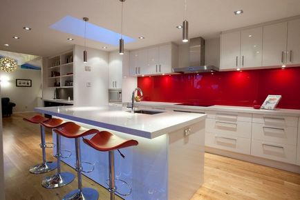 Panouri de finisare de design de bucătărie, avantajele și dezavantajele (proiectare) decorare bucătărie panou de proiectare, avantajele și dezavantajele