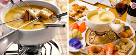 Fondue - ce este, de gătit cu rețete acasă cu fotografie