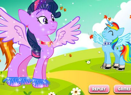 Jocuri Creați ponei prietenia ta este un miracol pentru fete - joc online gratuit