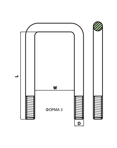 Producția și vânzarea scărilor și u - șuruburi pentru arcuri lamelare la comanda si in conformitate cu desenele