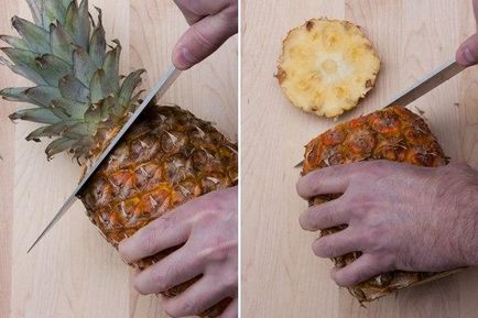 Cum se curata ananas