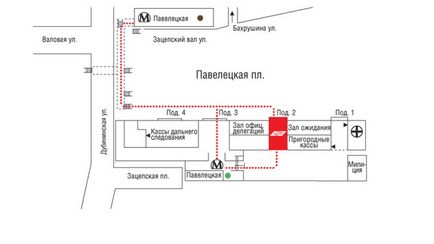 Cum se ajunge la stația de cale ferată Kazan Domodedovo