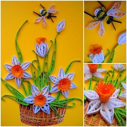 Care carte cu flori si culori pot fi realizate în tehnica quilling