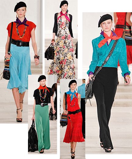 Cum de a purta la modă și de distracție pentru a lega o esarfa - un magazin online de blog UNIKAT