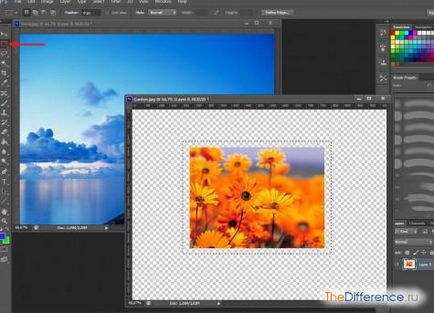 Cum la vânt straturile în Photoshop (Photoshop) Cum la vânt straturile în Photoshop