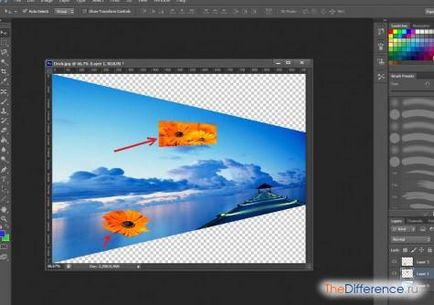 Cum la vânt straturile în Photoshop (straturi) Cum la vânt straturile în Photoshop