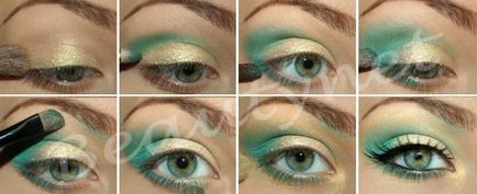 Cum sa faci ochii verzi într-un profesionist și ușor