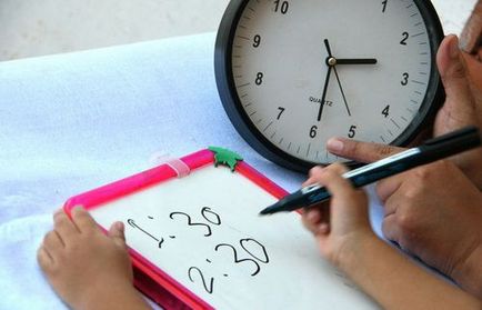 Cum să învețe copilul timpul pe ceas pe cadran, imaginea (timp) Cum să învețe copilul timpul pe ceas pe cadran, imaginea