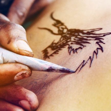 Cum să învețe să facă tatuaje henna temporare