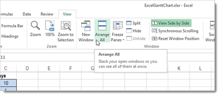 Cum de a deschide Excel 2013 partea fișierelor de partea în diferite ferestre