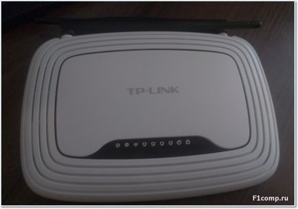 Cum să se conecteze și să configurați router Wi-Fi TP-LINK TL-WR841N instrucțiuni cu imagini, calculator
