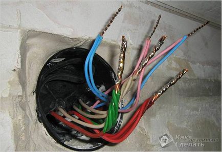 Cum se conectează comutatorul-through - scheme electrice (prin) Cum se conectează la comutatorul de intrare - schema de conectare