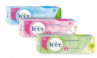 Cum să utilizați crema pentru Veet epilat, în zona inghinală, în duș, ghidul de pulverizare VIT