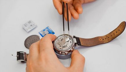 Cum se schimba bateria în ceas de mână în sine ghid pas cu pas