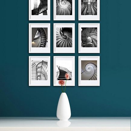 Cum să stea o imagine sau o fotografie pe perete - reguli, sfaturi și idei