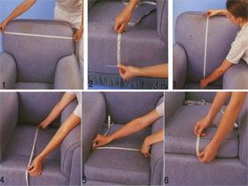 Cum să taie și coase un capac pentru o canapea de colț cu mâinile