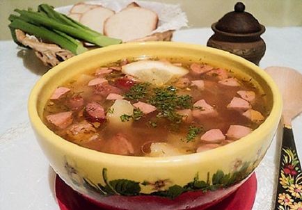 Cum de a găti rețete amestecătură Solyanka supa