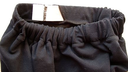 Cum să coase pantaloni talie elastic