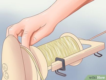 Cum să se rotească lână