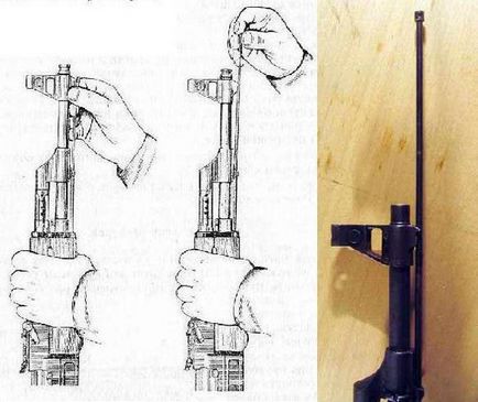 Cum să demontați un Kalasnikov