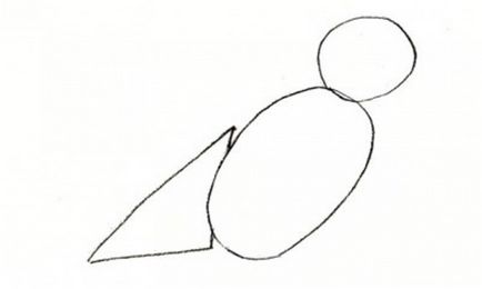 Cum de a desena un creion pasăre