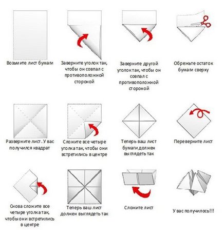 Cum de a face o ghicitoare din diagrama de hârtie, foto, video