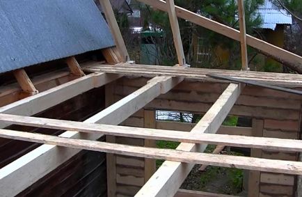 Cum sa faci un acoperiș în clădire suplimentară pentru a găzdui cu propriile sale mâini tehnologia, etapele