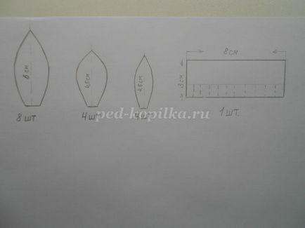 Cum de a face narcise de hârtie cu mâinile lor treptat fotografii