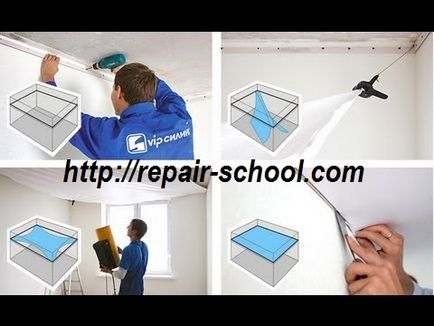 Cum sa faci un plafon suspendat cu mâinile, școală de reparații