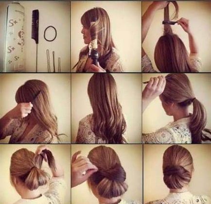 Cum de a face părul în sine simplu și ușor, frumos