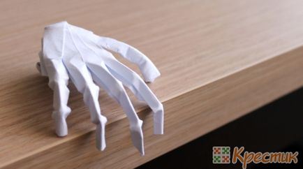 Cum sa faci o mână de hârtie în origami (hârtie origami mână pentru a face) Cum sa faci o mână de hârtie în tehnica origami