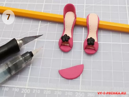 Cum sa faci un sac și pantofi din mastic (tutorial foto), produse de patiserie
