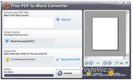 Cum se convertesc (a face) din pdf în format Word (doc, docx)