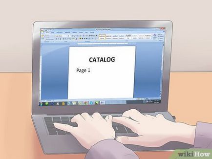 Cum de a crea un catalog de produse (a crea) Cum de a crea un catalog de produse