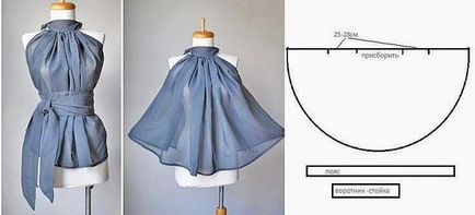 Cum să coase o jachetă cu bluze sale sifon mâini model, mod rapid și ușor pentru a coase bluze