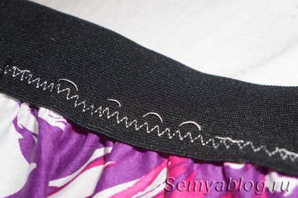 Cum să coase o fusta cu o bandă elastică pentru o casa, un blog de familie Irina Polyakova