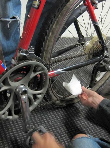 Cum de a elimina rugina de pe bicicleta