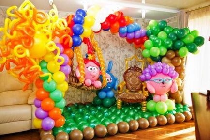 Cum de a decora camera unui copil pe idei petrecere ziua de nastere, fotografii