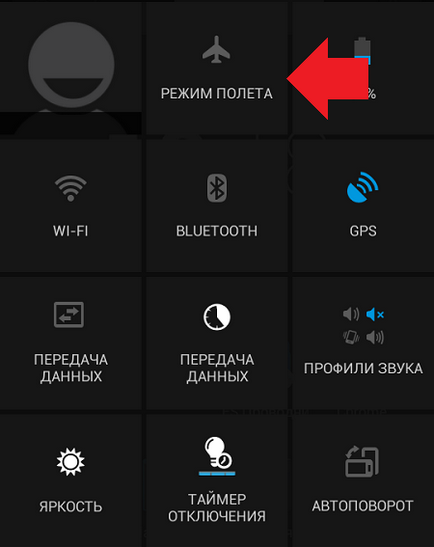 Cum de a activa sau dezactiva modul Avion de pe Android telefon