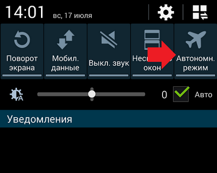 Cum de a activa sau dezactiva modul Avion de pe Android telefon