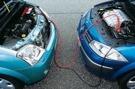 Pentru a încărca bateria vehiculului fără dispozitiv de încărcare (un încărcător de baterie de masina) Pentru a încărca încărcătorul vehiculului fără