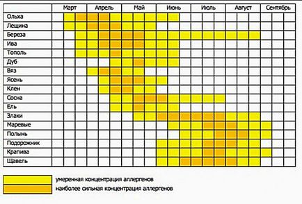 Calendarul de plante cu flori pentru cei care suferă de alergii