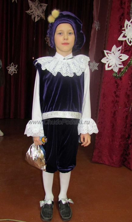Costum de carnaval Prince pentru băieți 7 ani, cu propriile lor mâini
