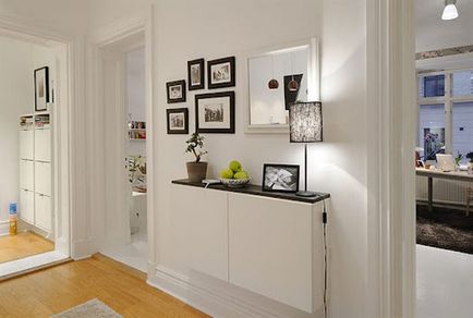 Design frumos coridor pentru apartamente mici (foto)