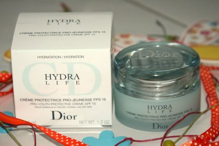 Crema dior viata hidra pro-tineret Creme de protecție SPF 15 comentarii