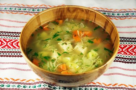 Supa de pui - Retete supa de pui - cum să gătească