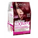 Loreal Sublim mousse - o paletă de culori de colorare a părului, cel mai bun vopseaua de păr