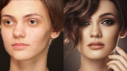 Machiaj pentru ochi caprui Smokey Eyes (maro) Machiaj pentru ochi caprui Smokey Eyes