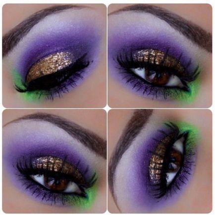 Machiaj smokey eyes pentru ochi caprui imagine, instrucțiuni pas cu pas